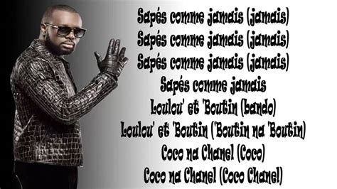 sapés comme jamais paroles